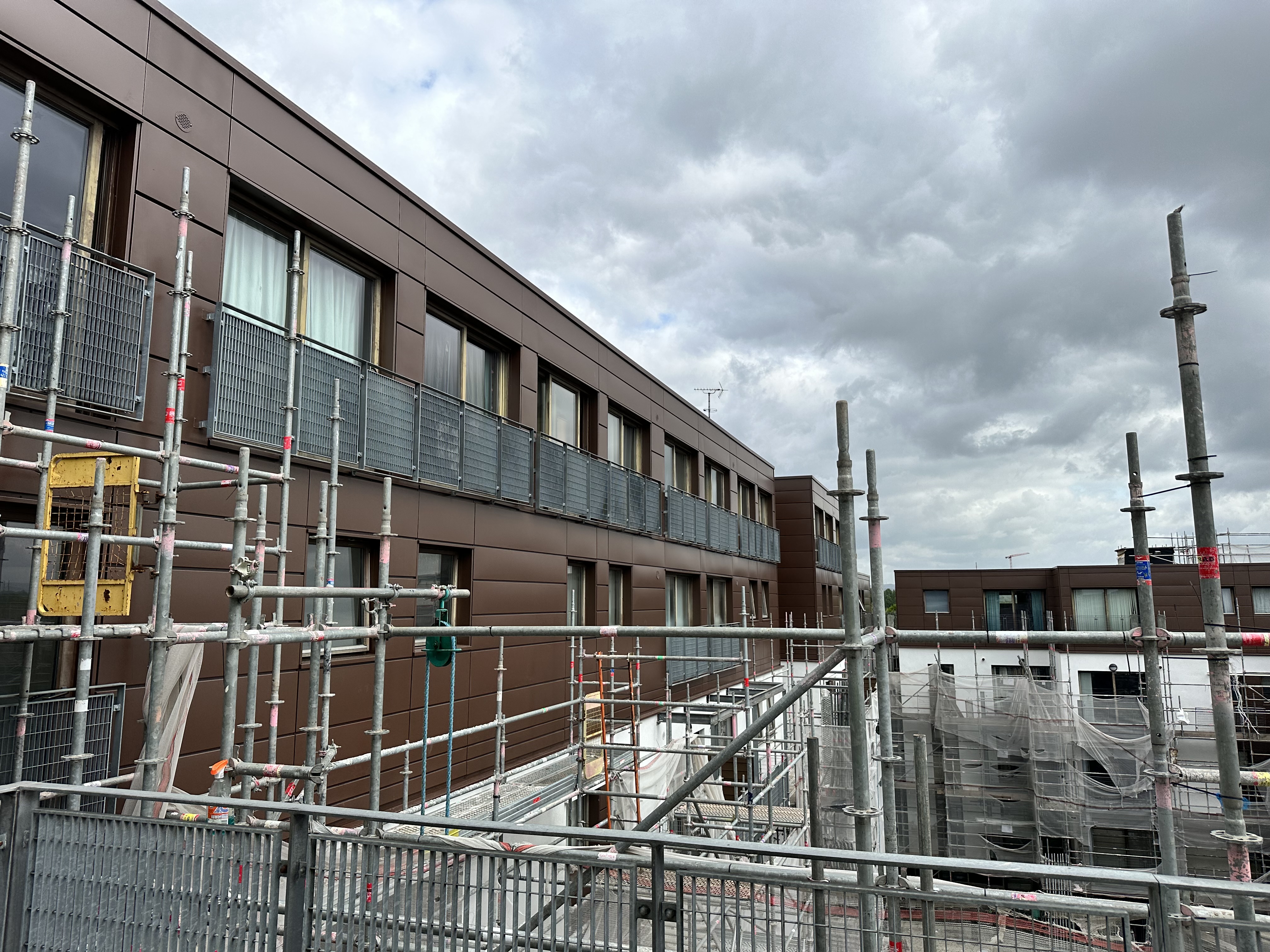 External wall remediation project, Manchester 2023